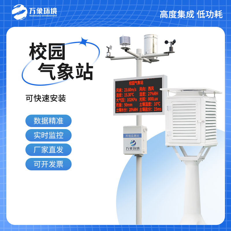 中小學(xué)校園氣象站安裝意義