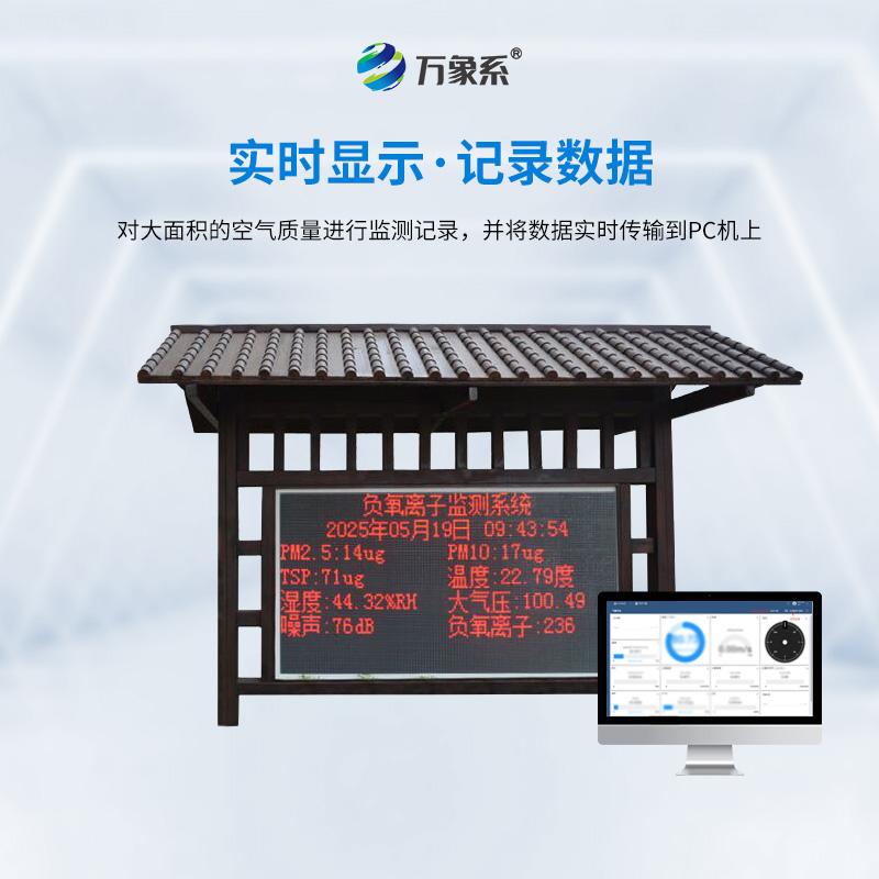 一體化負(fù)氧離子監(jiān)測(cè)站：24小時(shí)捕捉空氣中的“維生素”！